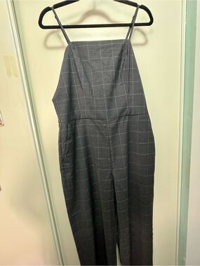 Banana Republic Gray Jumpsuit Size 12 Petite